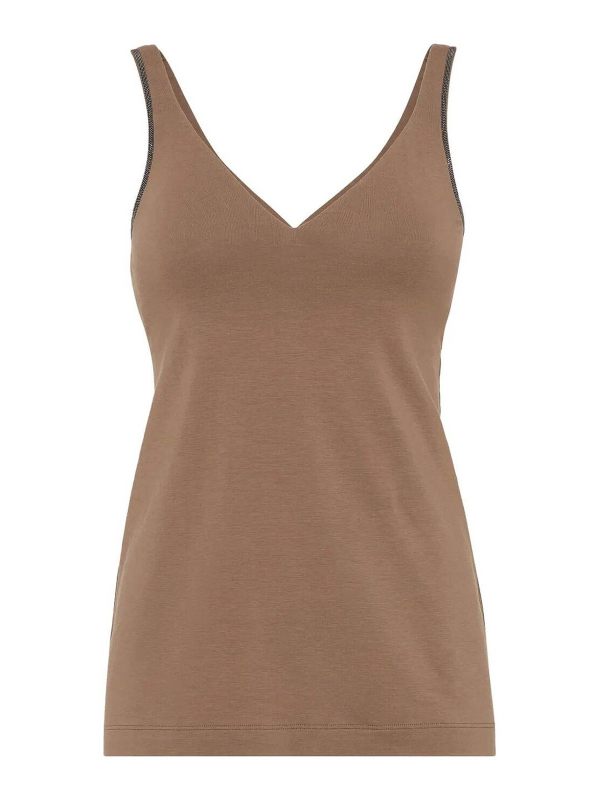 Brunello Cucinelli Top - Marron