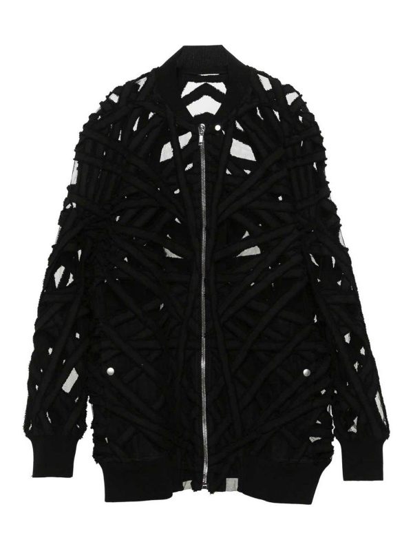 Rick Owens Veste Casual - Noir