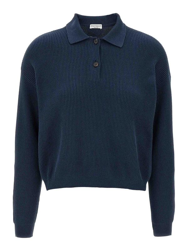 Brunello Cucinelli Cardigan - Bleu