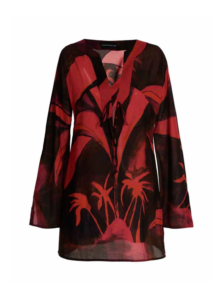 Louisa Ballou Robe Au Genou - Multicolore