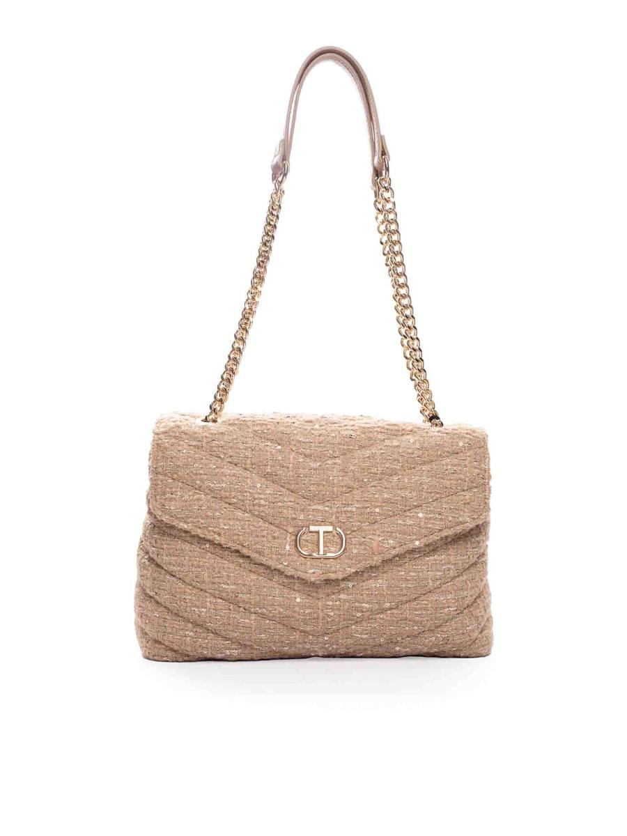 Twinset Sac Porté Épaule - Beig