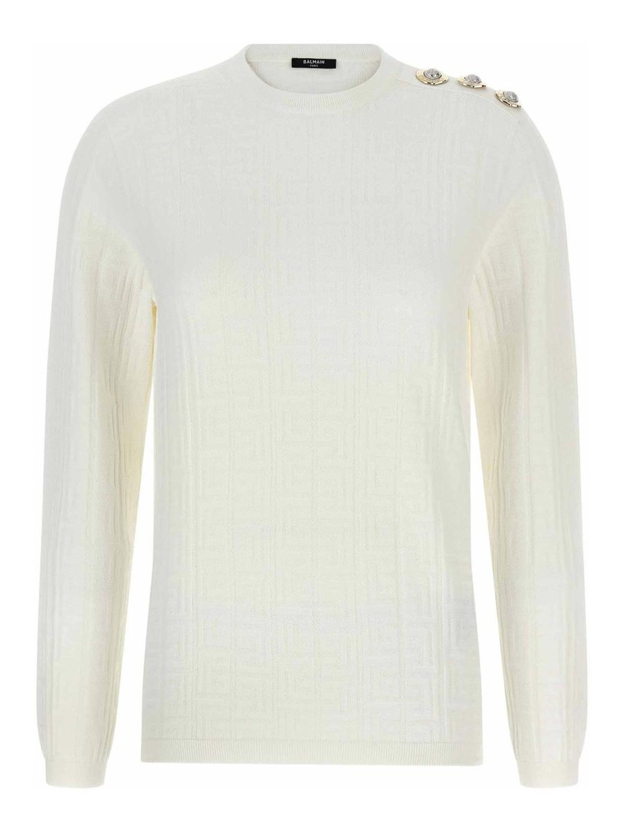 Balmain Top - Blanc