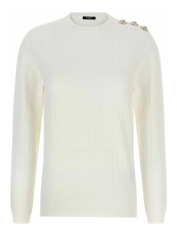 Balmain Top - Blanc