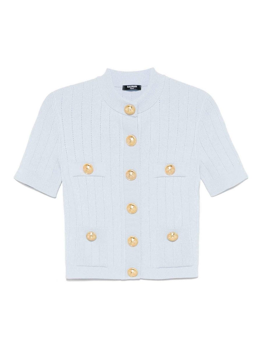 Balmain Cardigan - Beige Clair