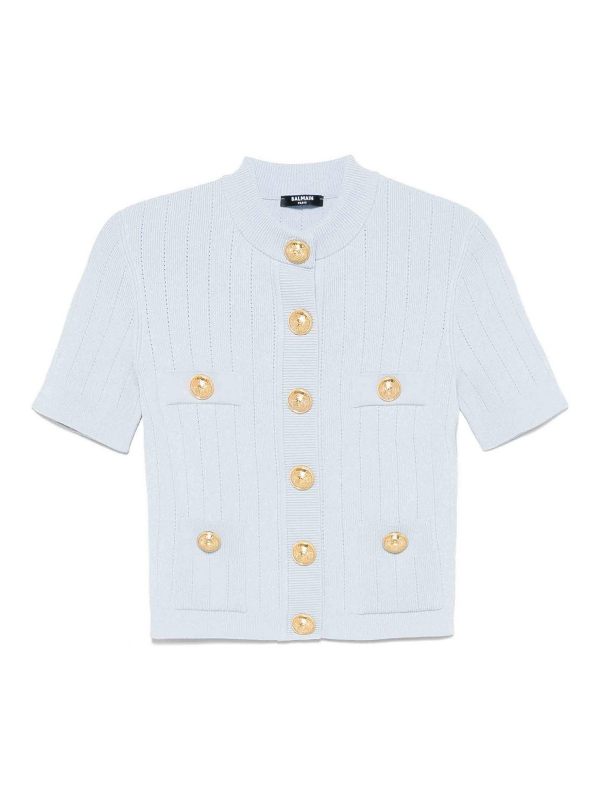 Balmain Cardigan - Beige Clair