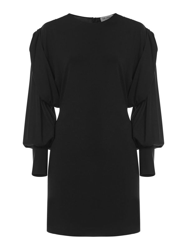 The Attico Robe Au Genou - Noir