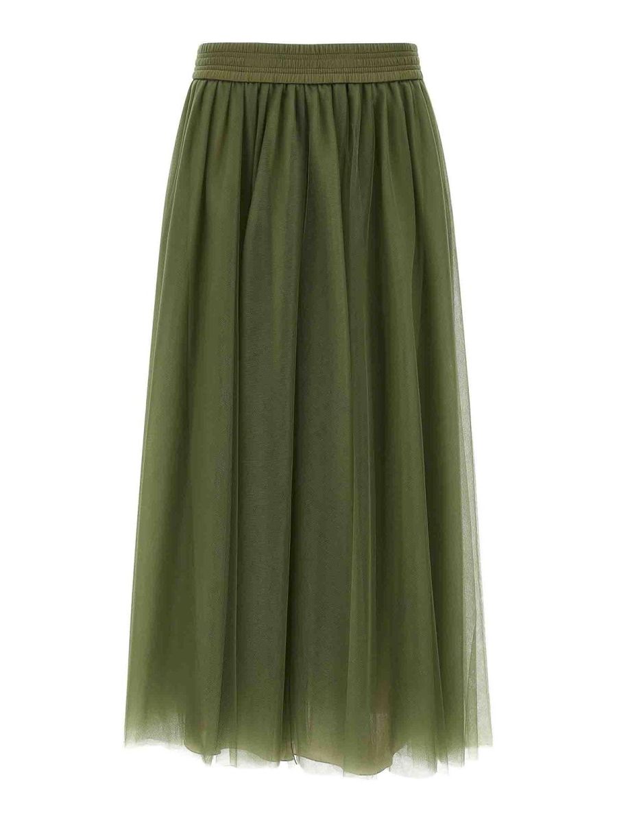Fabiana Filippi Jupe Midi - Vert