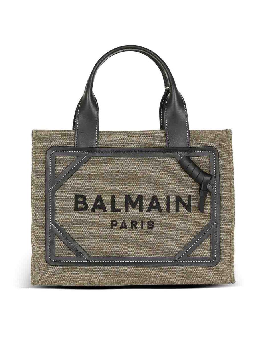 Balmain Sac Bandoulière - Marron Clair