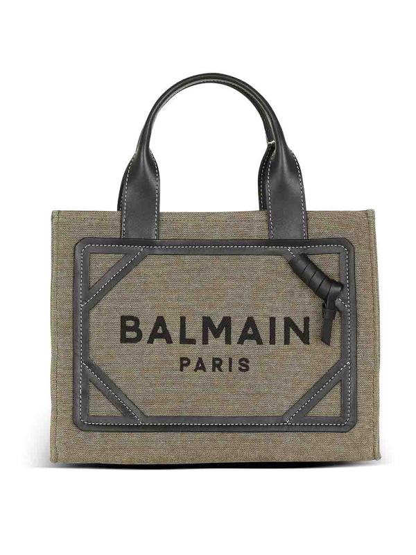 Balmain Sac Bandoulière - Marron Clair