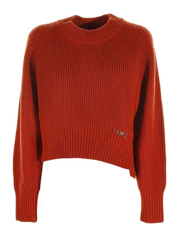 Michael Kors Pull Col Rond - Rouge