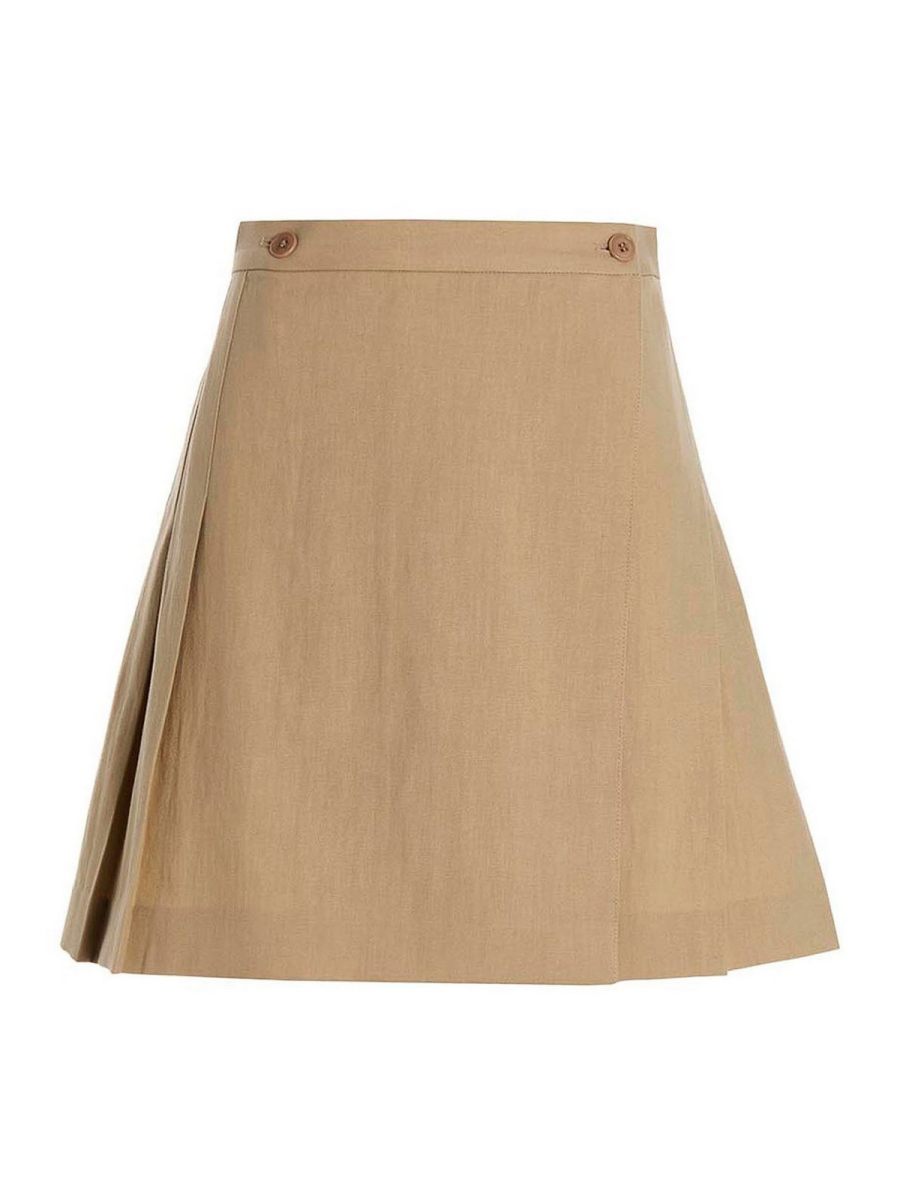Kenzo Mini Jupe - Beige