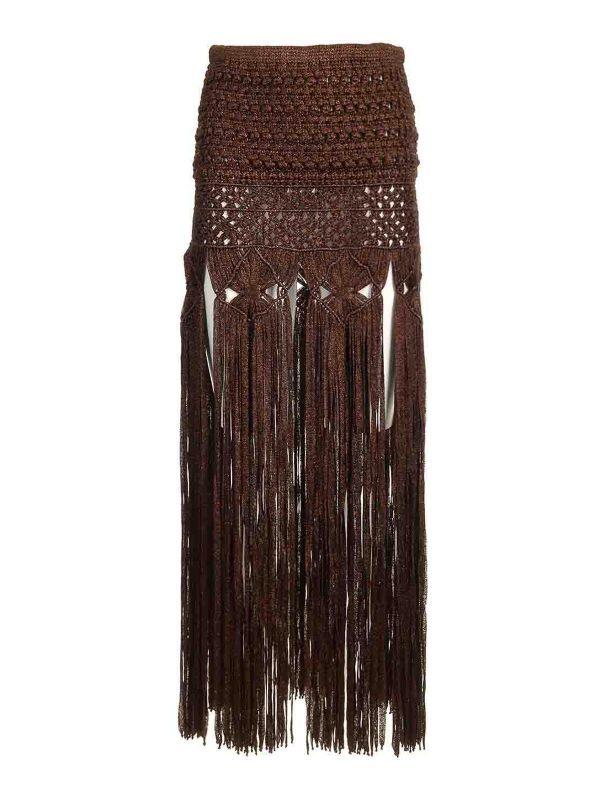 Alanui Jupe Midi - Marron