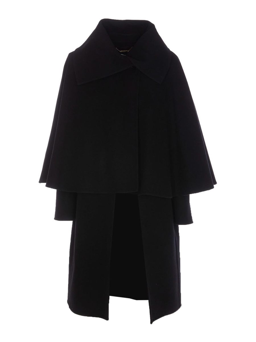 Chloe' Manteau Court - Noir