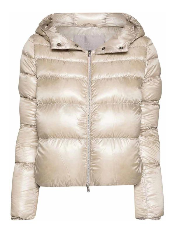 Herno Blouson Rembourré - Beige Clair