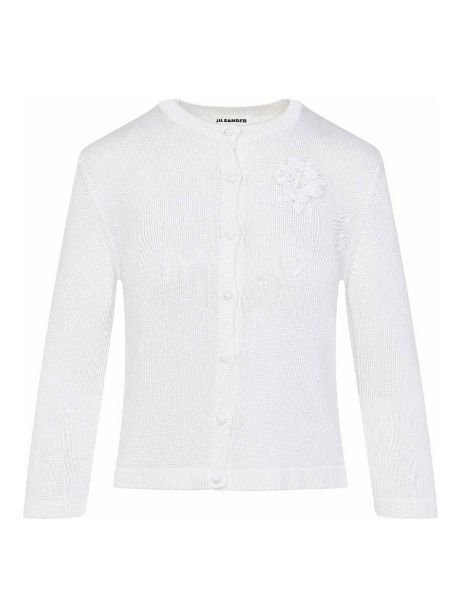 Jil Sander Cardigan - Blanc