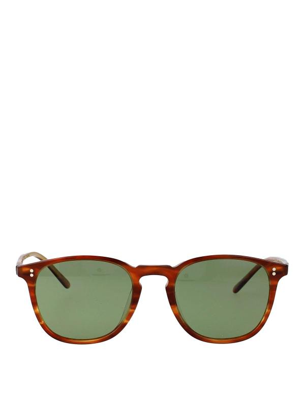 Oliver Peoples Lunettes De Soleil - Marron