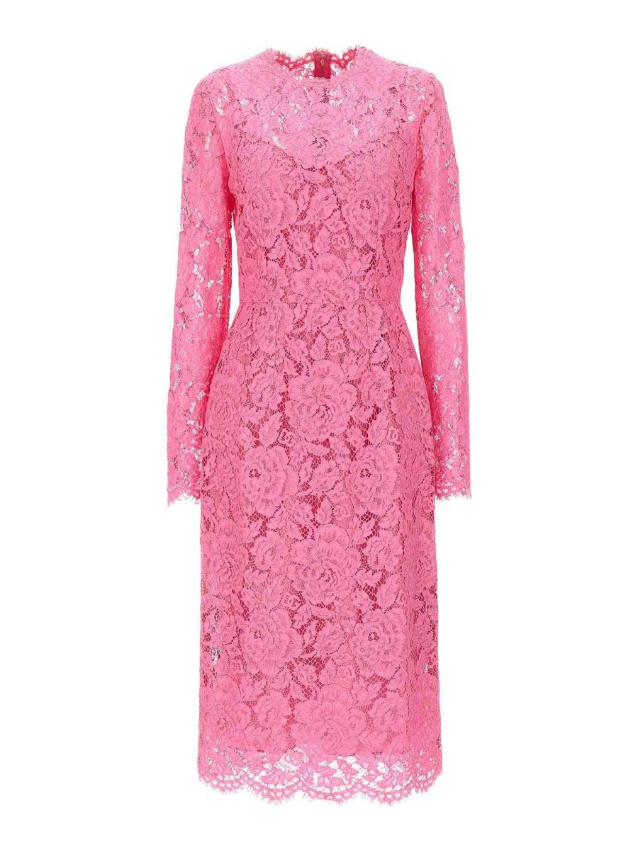 Dolce & Gabbana Maxi Robe - Couleur Chair