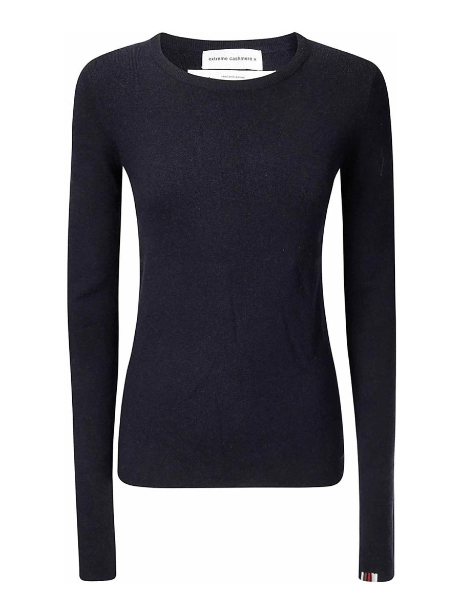 Extreme Cashmere T-Shirt - Bleu Foncé