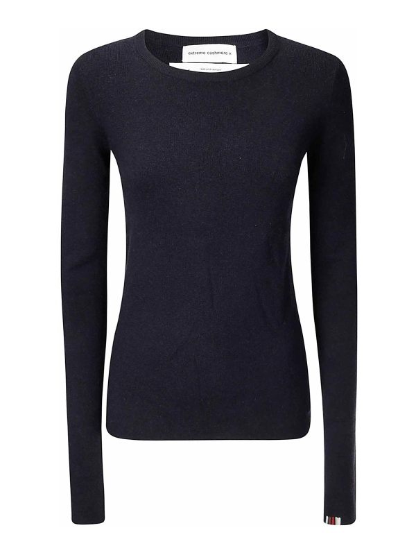 Extreme Cashmere T-Shirt - Bleu Foncé