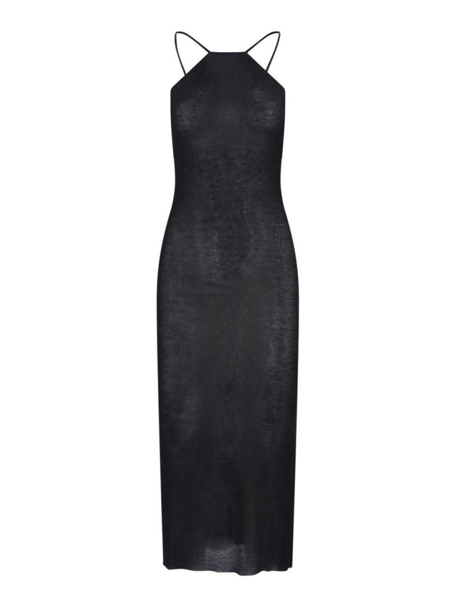 Rick Owens Robe Au Genou - Noir