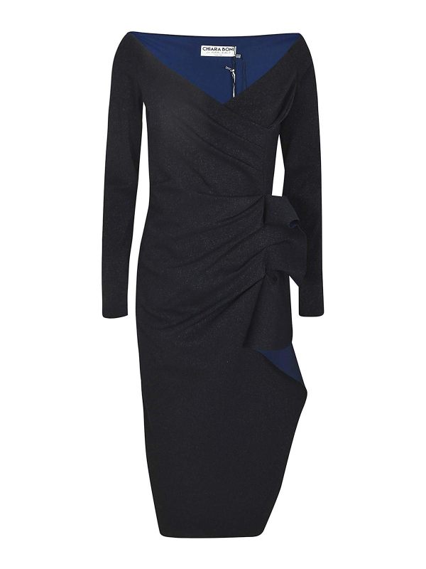 Chiara Boni La Petite Robe Robe Au Genou - Bleu