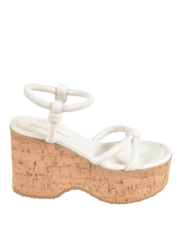 Gianvito Rossi Sandales - Blanc