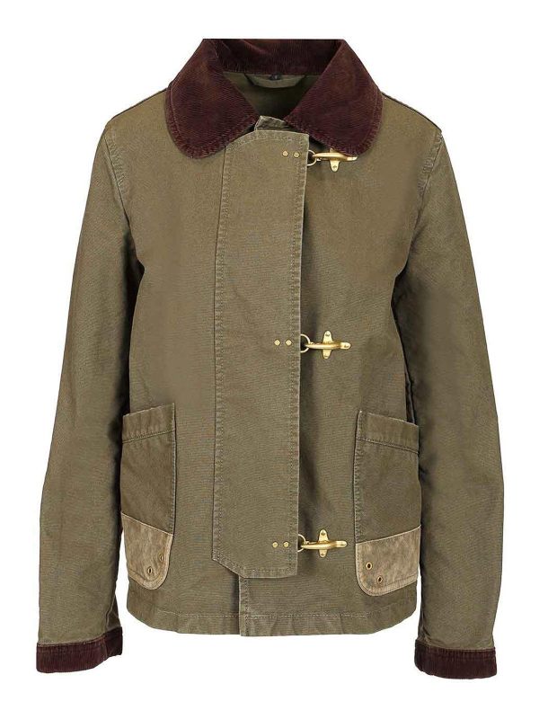Fay Veste Casual - Vert