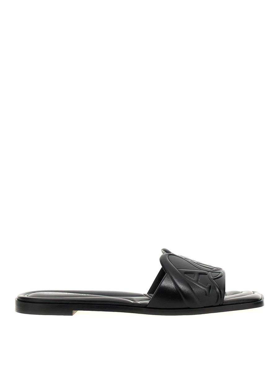 Alexander Mcqueen Sandales - Noir