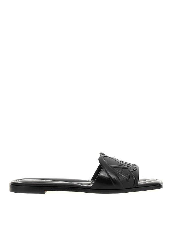Alexander Mcqueen Sandales - Noir