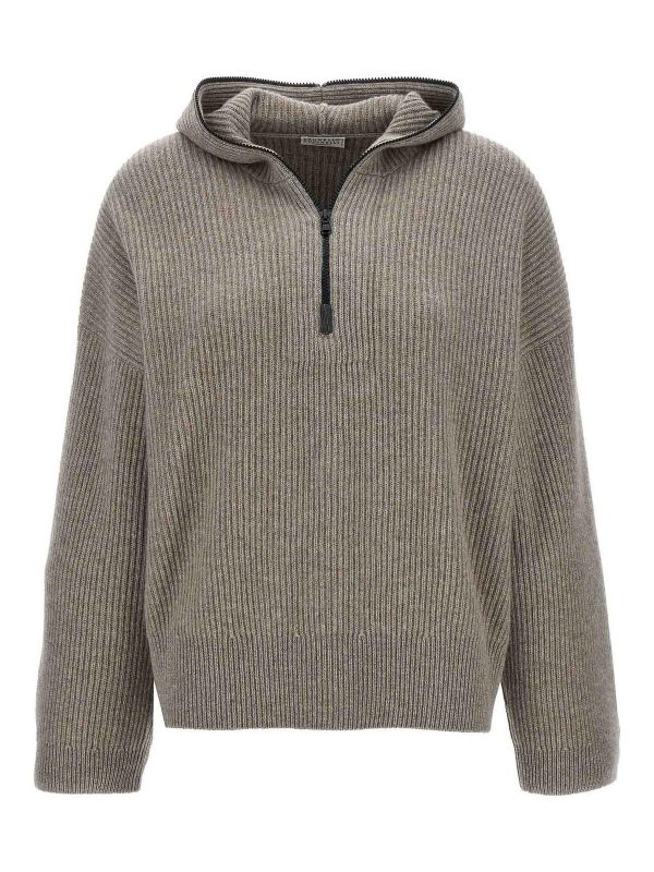 Brunello Cucinelli Pull Col Rond - Monile