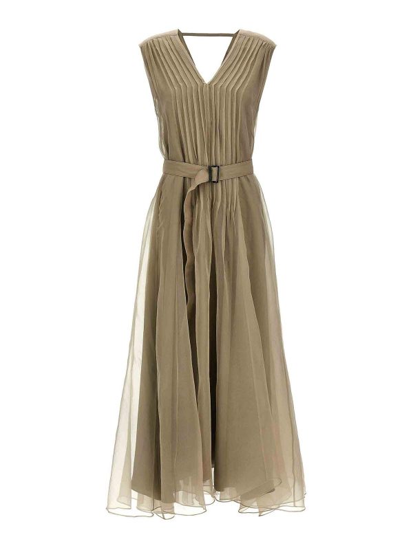 Brunello Cucinelli Maxi Robe - Beige