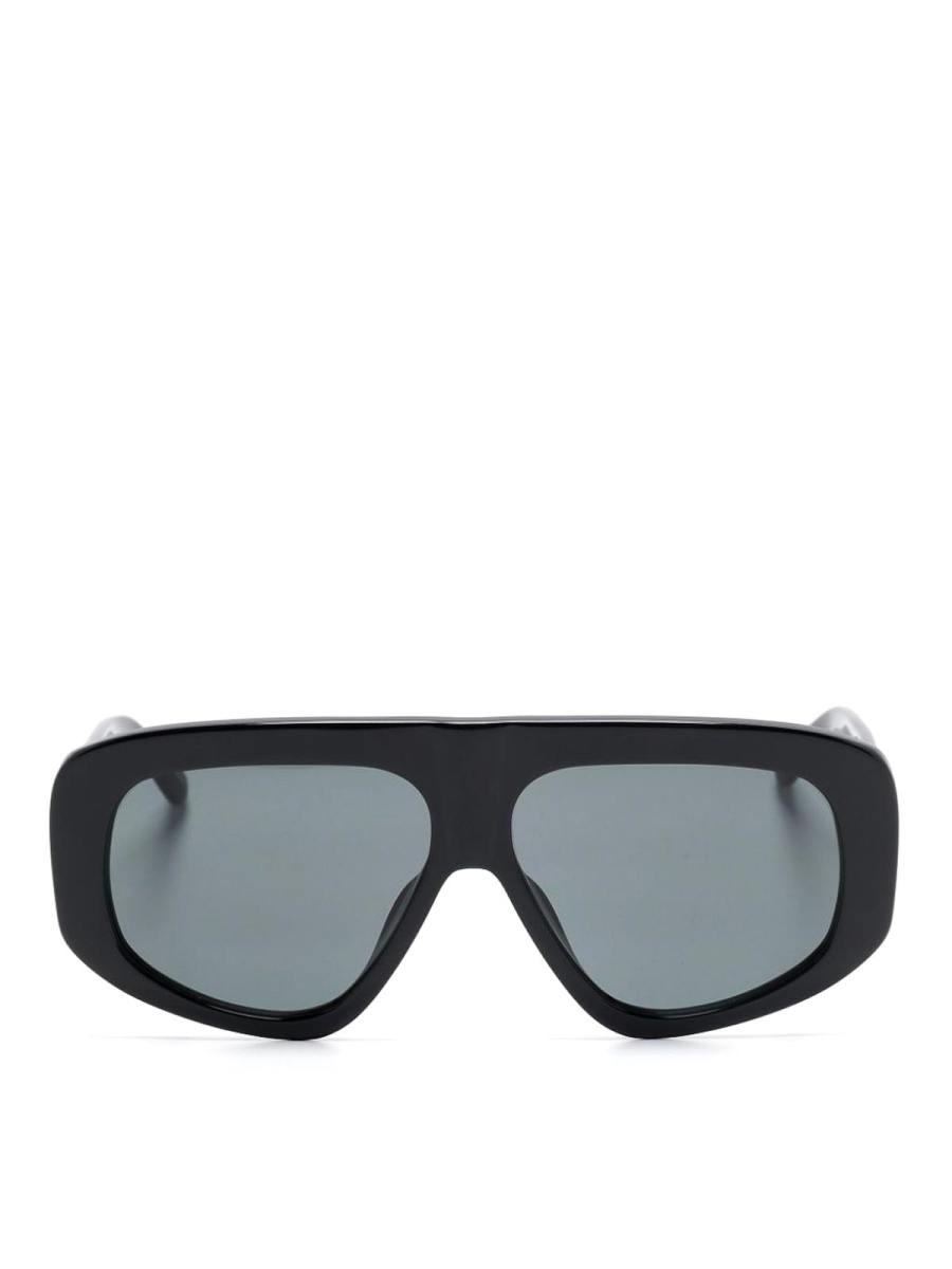 The Attico Lunettes De Soleil - Noir