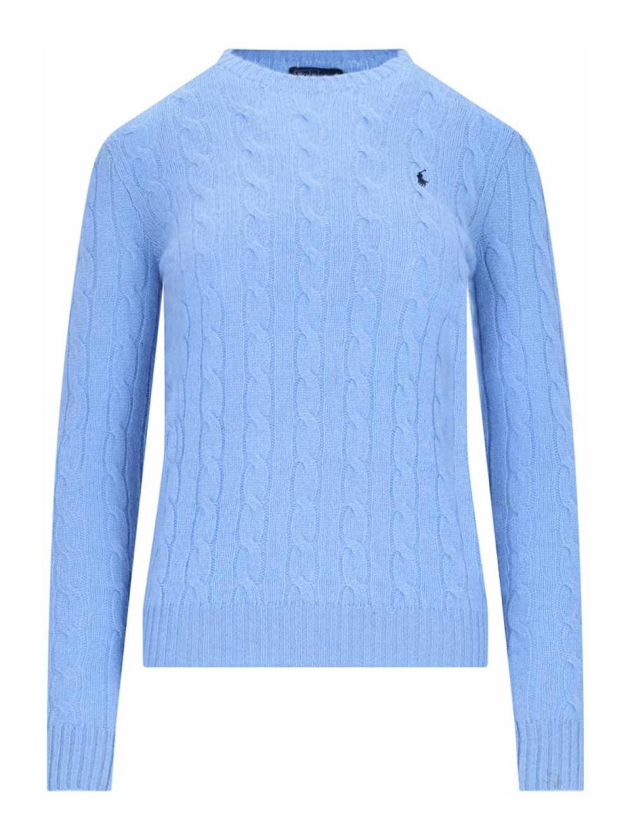 Polo Ralph Lauren Pull Col Bateau - Bleu
