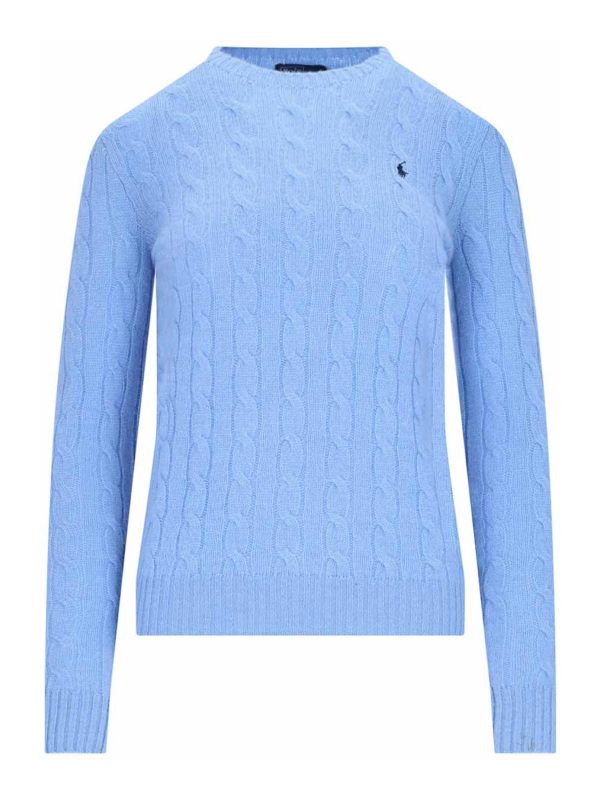 Polo Ralph Lauren Pull Col Bateau - Bleu
