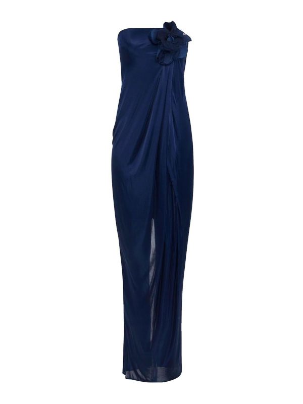 Elisabetta Franchi Maxi Robe - Bleu
