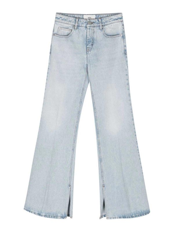 Ami Paris Jean Évasé - Bleu