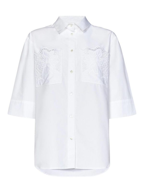 P. A.R. O.S. H. Chemise - Blanc