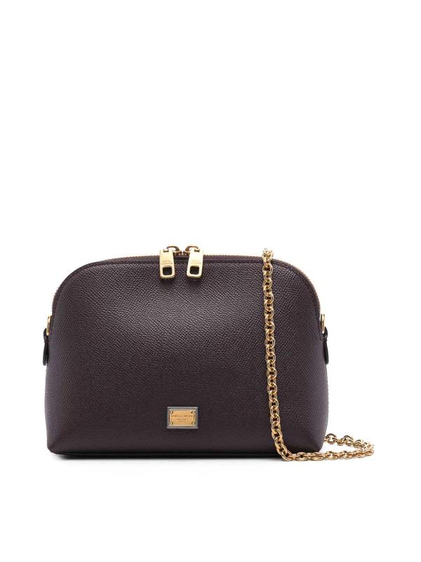 Dolce & Gabbana Sac Bandoulière - Rouge Bru