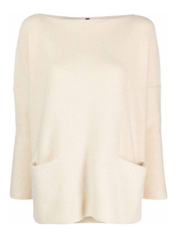 Daniela Gregis Pull Col Rond - Beig