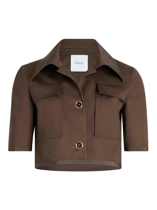 Patou Veste Casual - Marron