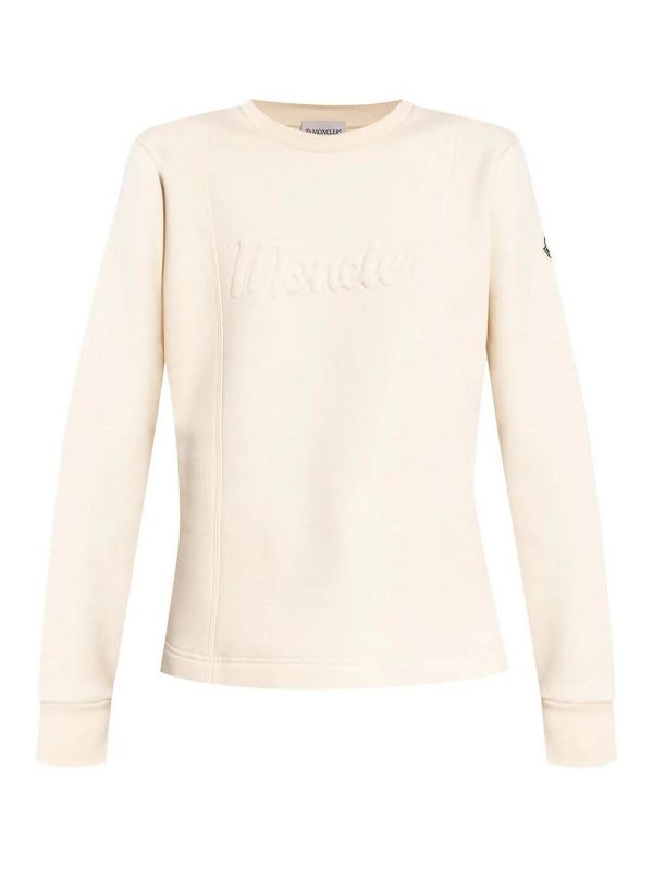 Moncler Sweat-Shirts - Blanc