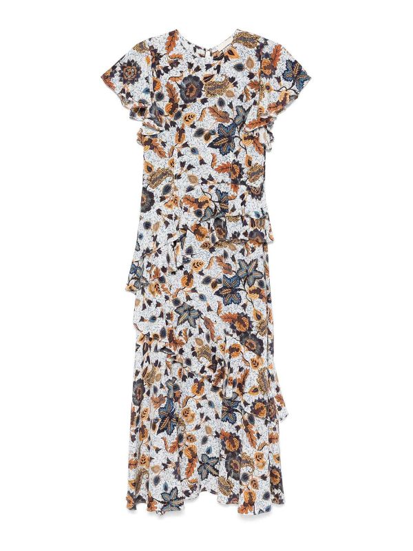 Ulla Johnson Robe Au Genou - Multicolore