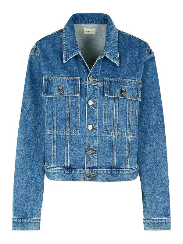Khaite Veste Casual - Bleu Clair