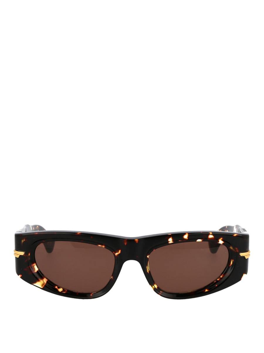Bottega Veneta Lunettes De Soleil - Marron