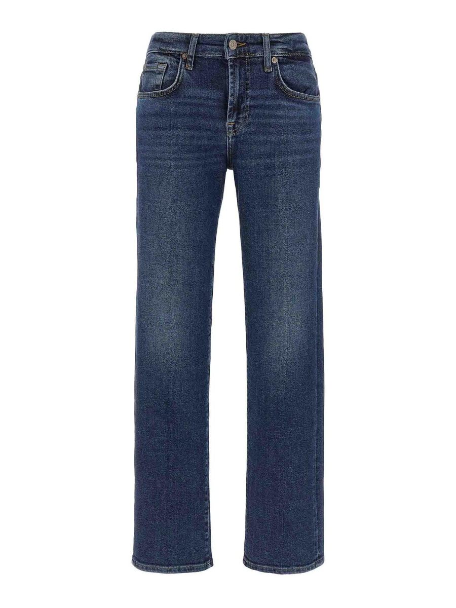7 For All Mankind Jean Bootcut - Bleu