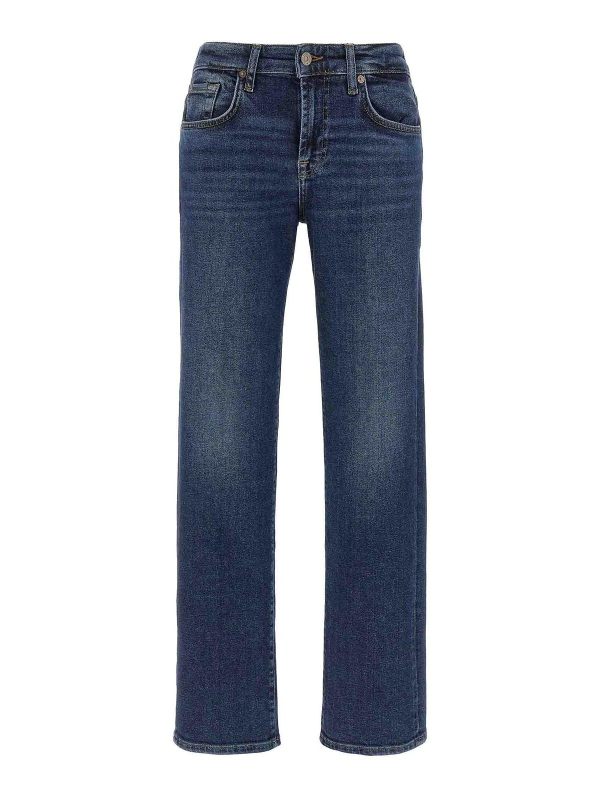 7 For All Mankind Jean Bootcut - Bleu