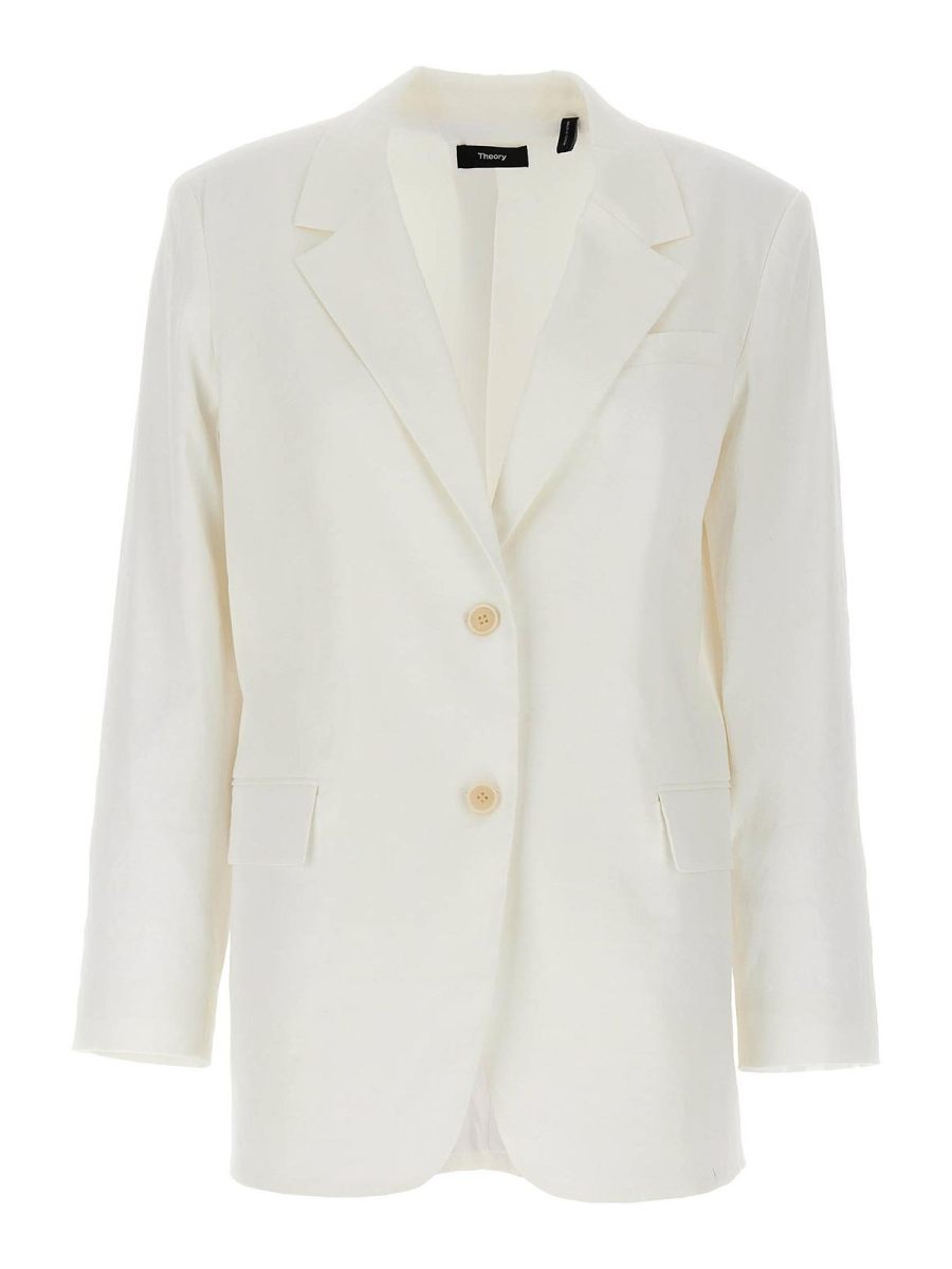 Theory Blazer - Blanc