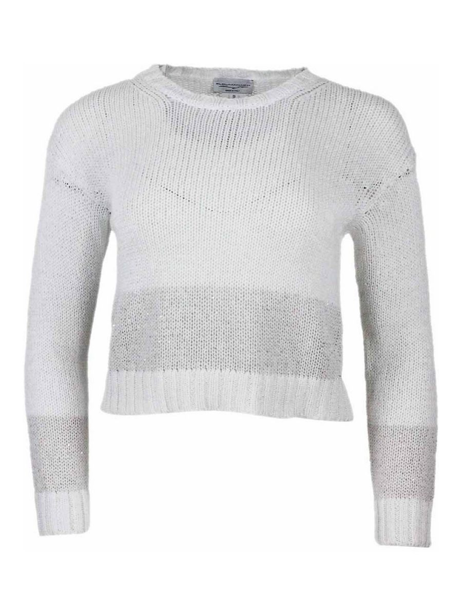 Ploumanac'h Pull Col Rond - Blanc