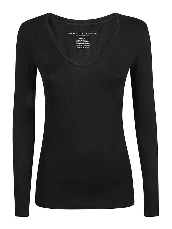 Majestic Filatures T-Shirt - Noir