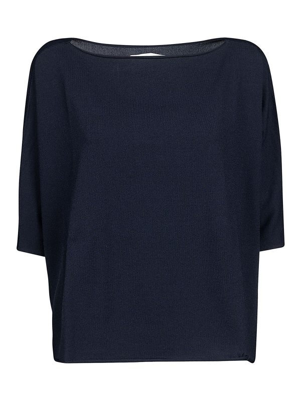 Liviana Conti Pull Col Rond - Bleu